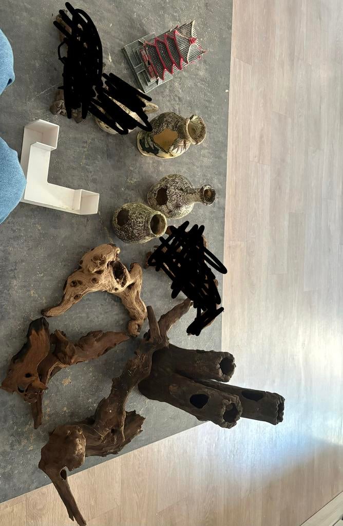 Aquarium decoratie, Ophalen, Zo goed als nieuw, Decoratie