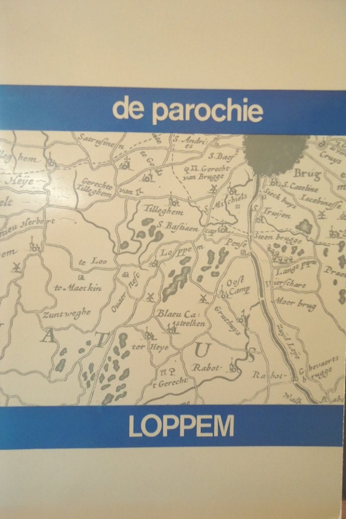 De parochie Sint- Mqartinus te Loppem, Ophalen of Verzenden