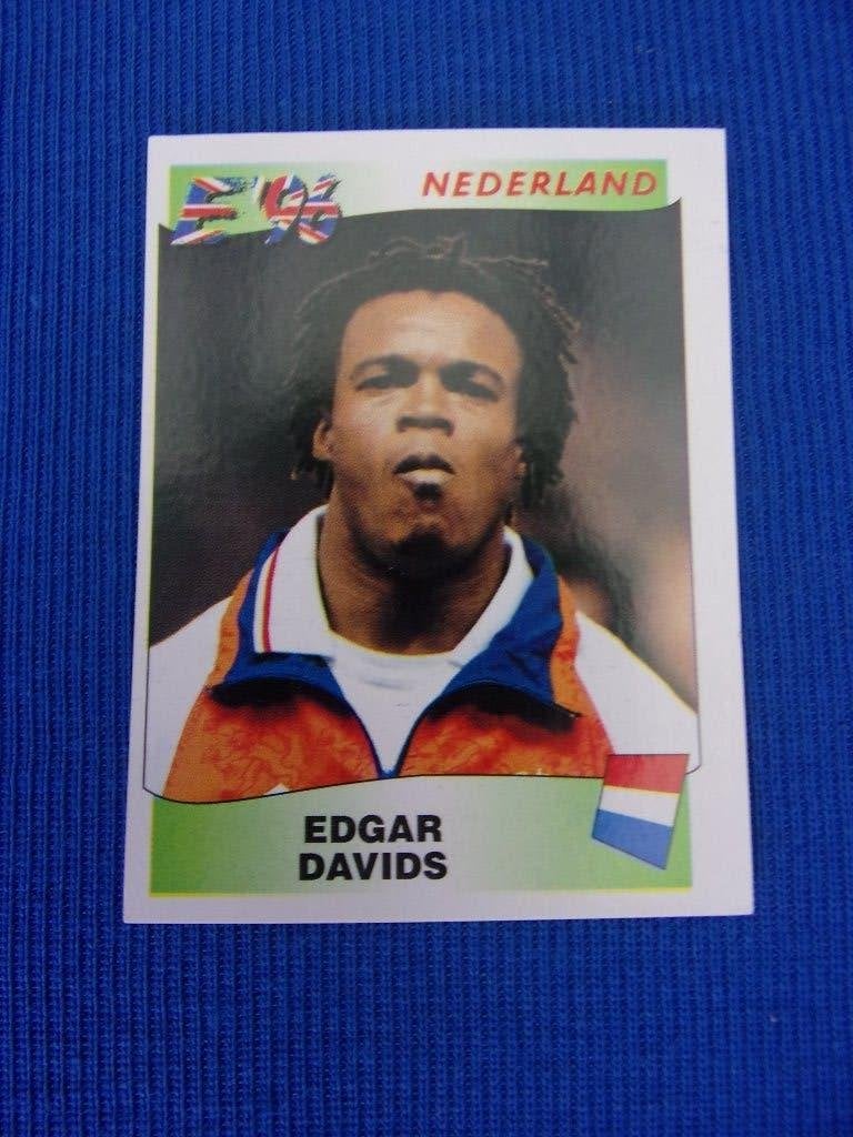 Panini Euro 96 - Edgar Davids, Ophalen of Verzenden, Nieuw, Sport