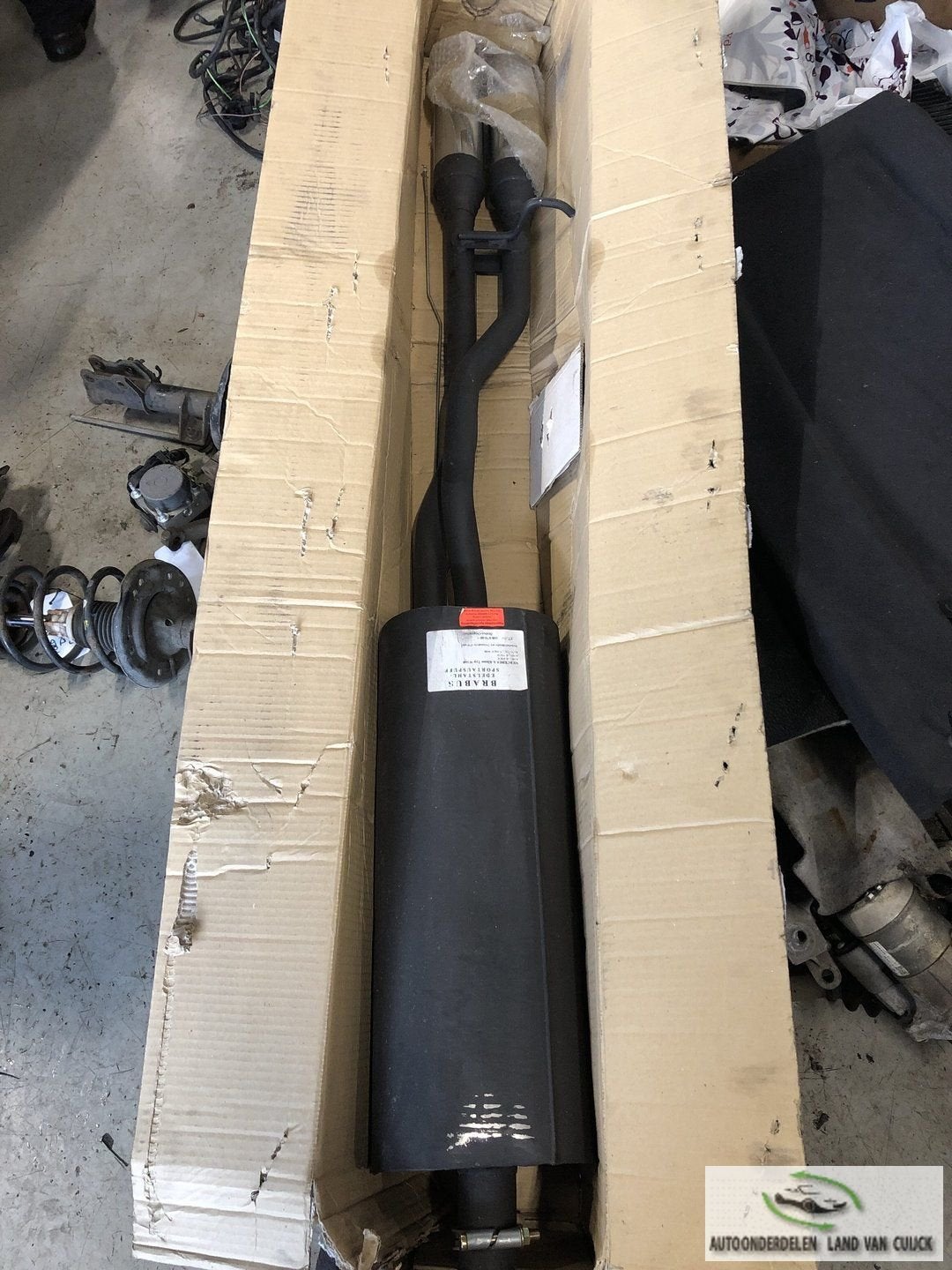 Mercedes a klasse 2000 einddemper edelstaal brabus, -, Utilisé, -, -