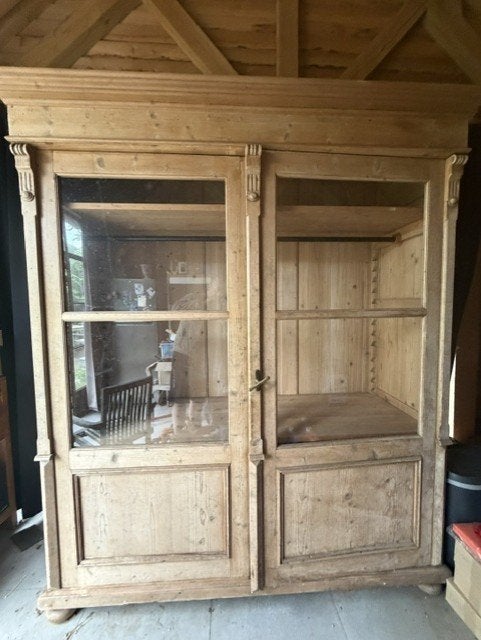 grenen kast (vestiaire, hall, ...), Huis en Inrichting, Ophalen, Gebruikt