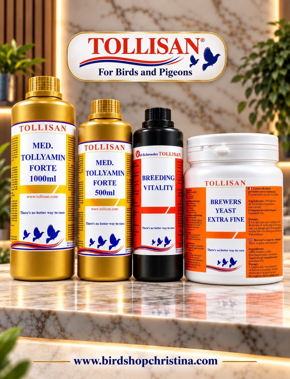 Produits Tollisan, pour oiseaux et pigeons., Animaux & Accessoires, Enlèvement, Neuf, Manger et Boire