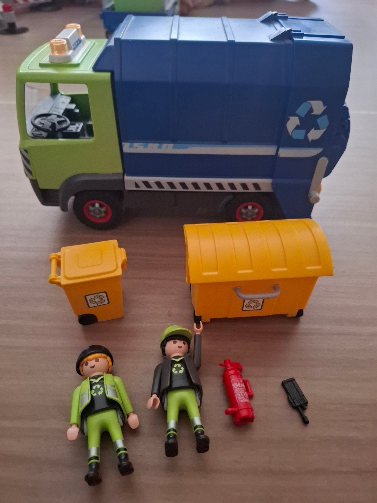 Playmobil Vuilniswagen set 6110, Ophalen
