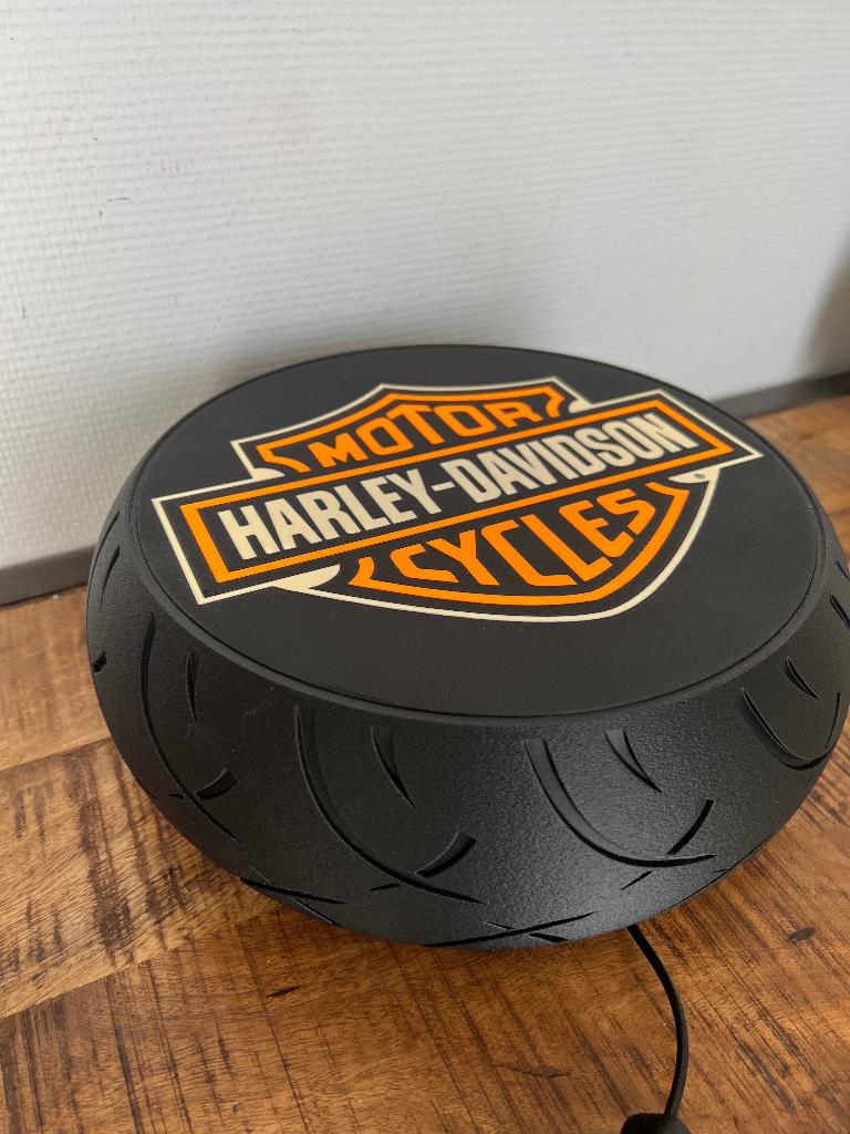Harley led logo verlichting, Ophalen of Verzenden, Nieuw