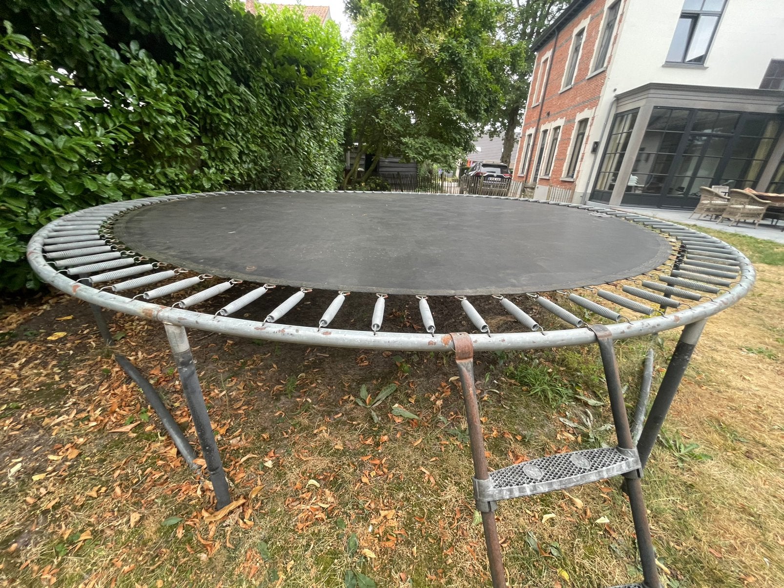 Grand trampoline BERG, Enlèvement, Utilisé