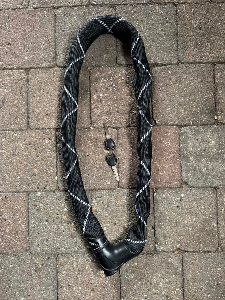 Abus IVEN 8210 110cm, Fietsen en Brommers, Fietsaccessoires | Fietssloten, Ophalen of Verzenden, Gebruikt, Kettingslot