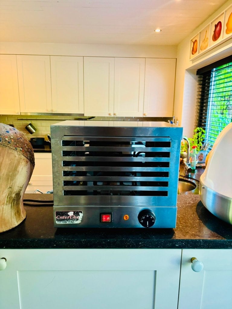 Professionele Caterchef platen rechaud voor 6., Zakelijke goederen, Horeca | Keukenapparatuur, Ophalen, Gebruikt, Overige typen