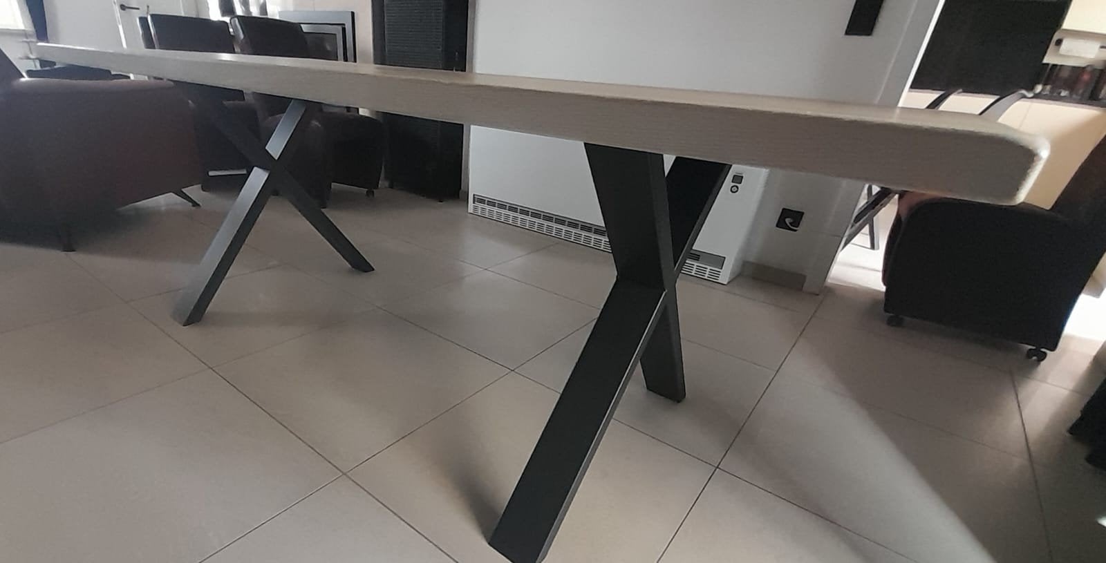 volle eiken eettafel, Ophalen, Zo goed als nieuw