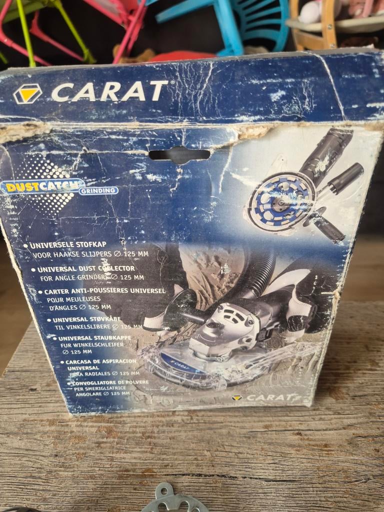 Carat stofkap Ø125 mm, Ophalen of Verzenden