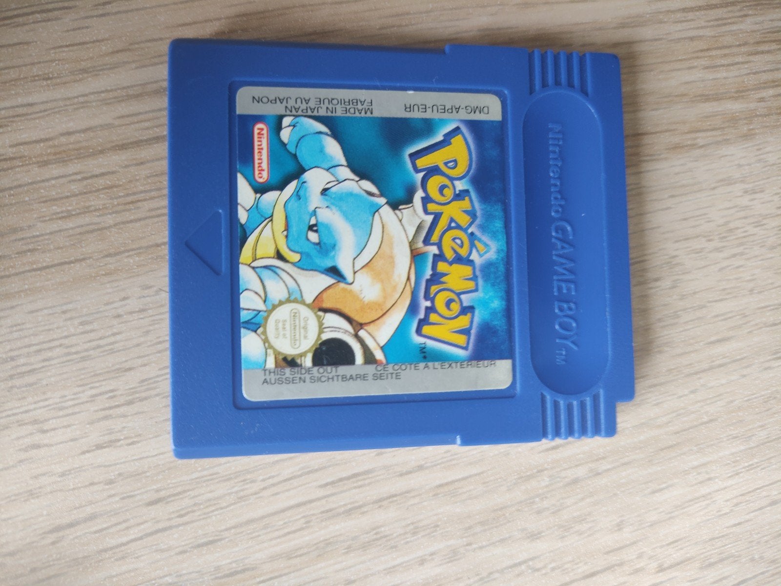 Pokemon Blue (originele cartridge), Games en Spelcomputers, Ophalen, Gebruikt