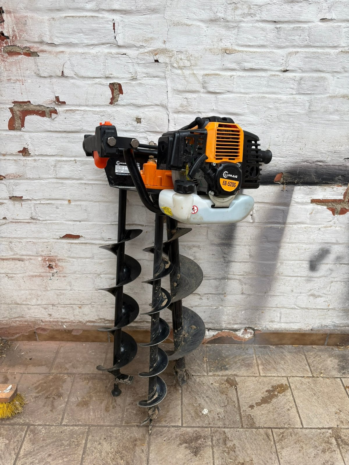 Grondboor, Tuin en Terras, Hand-tuingereedschap, Ophalen, Zo goed als nieuw, Grondboor