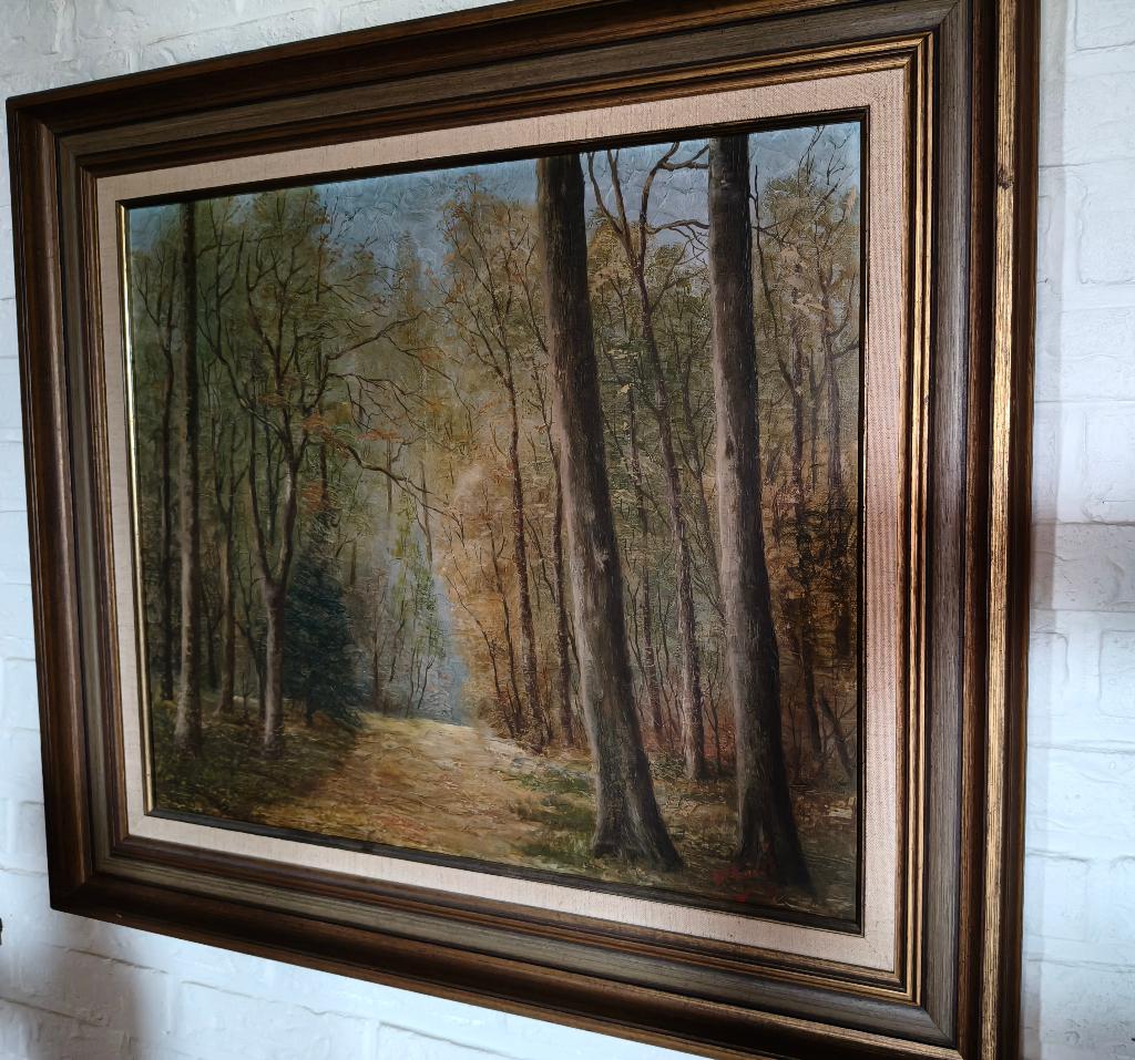 Boslandschap - Marcel  Ameel  - 1967, Ophalen