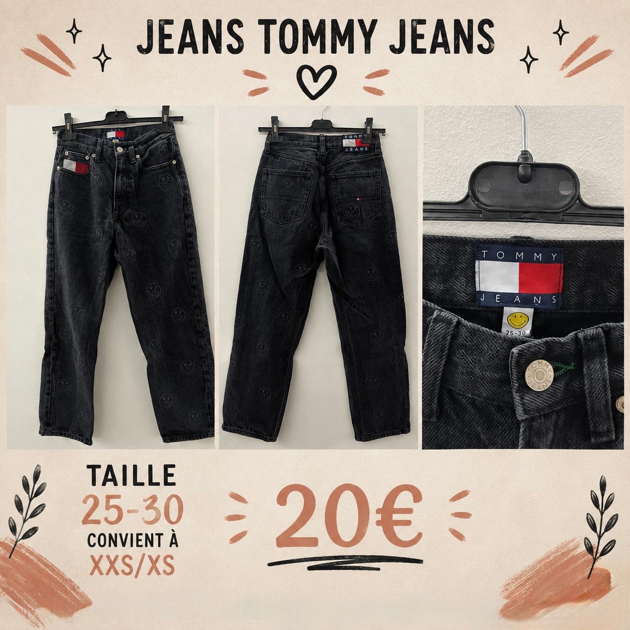 Pantalon tommy, Enlèvement, Comme neuf, Taille 34 (XS) ou plus petite