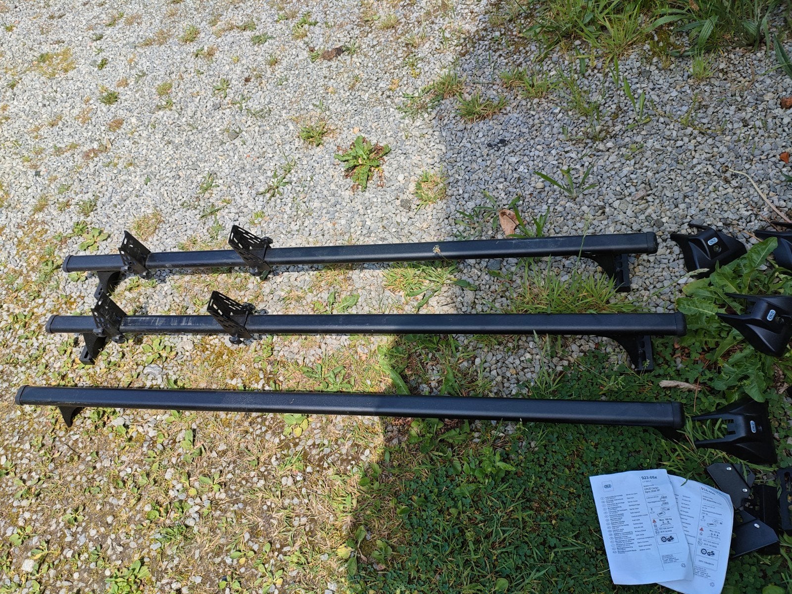 Barres de toit pour Renault trafic 3, Enlèvement