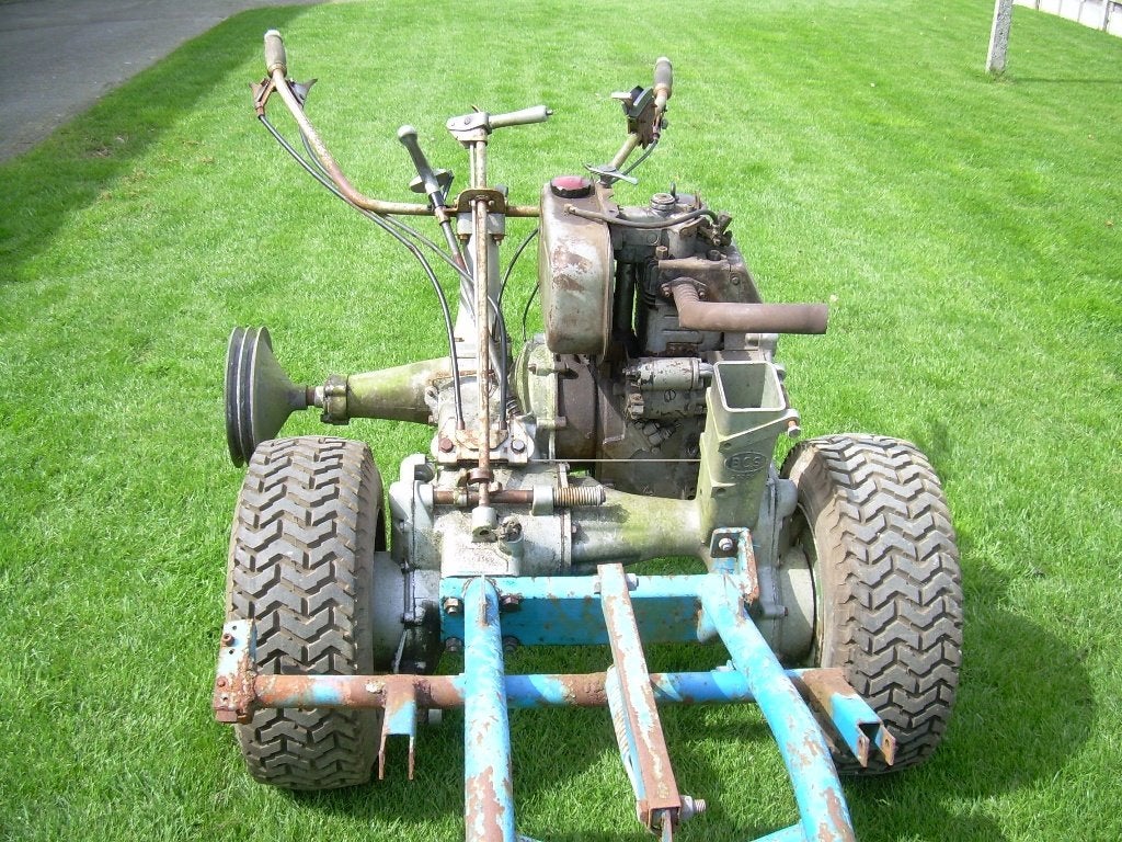 BCS grasmaaier, tirforkabel 20m, rol zinkdraat, darm op rol, Tuin en Terras, Grasmaaiers, Gebruikt, Ophalen