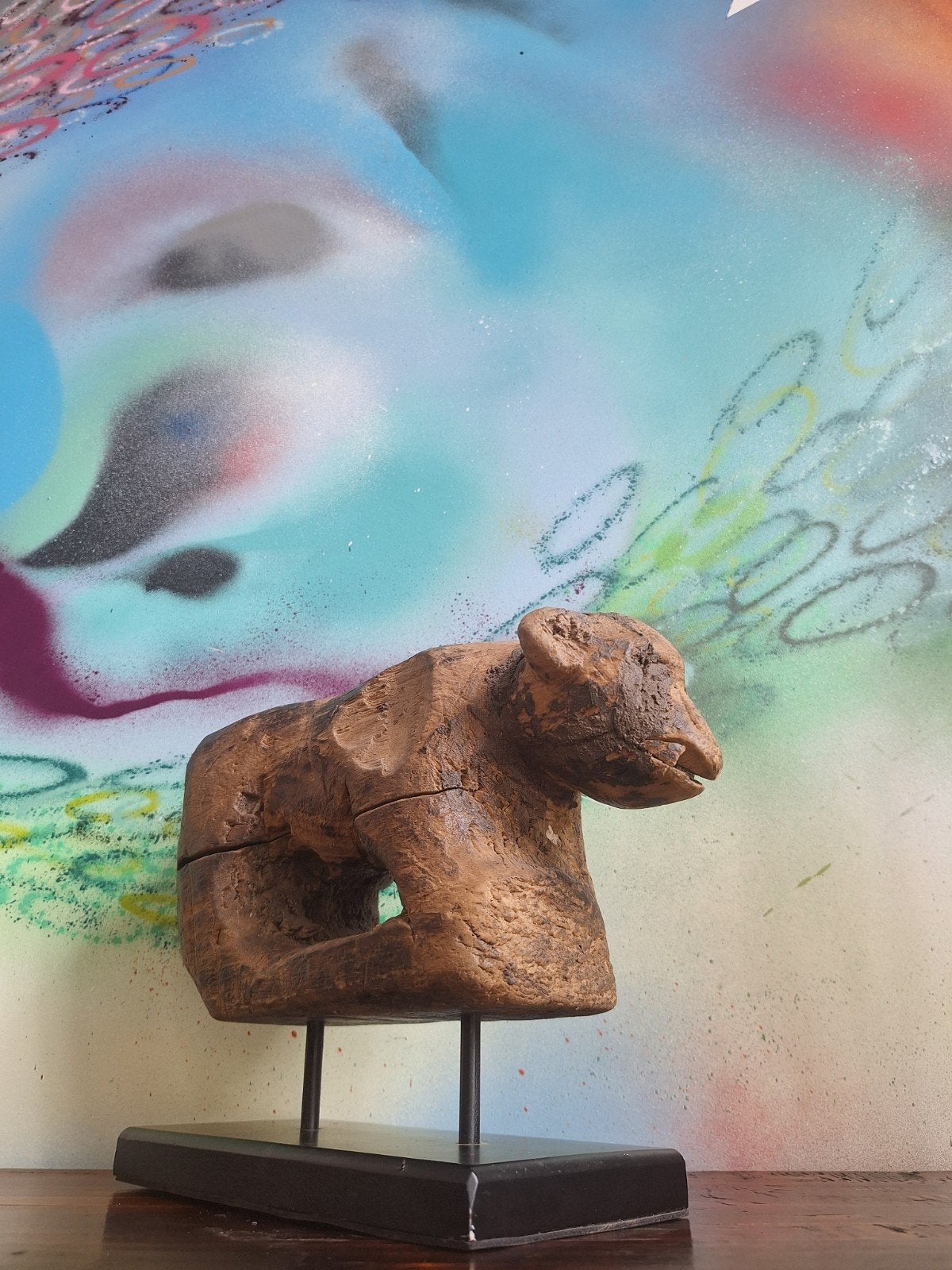 Sculpture Inuit, Enlèvement ou Envoi, Sculpture, Bois