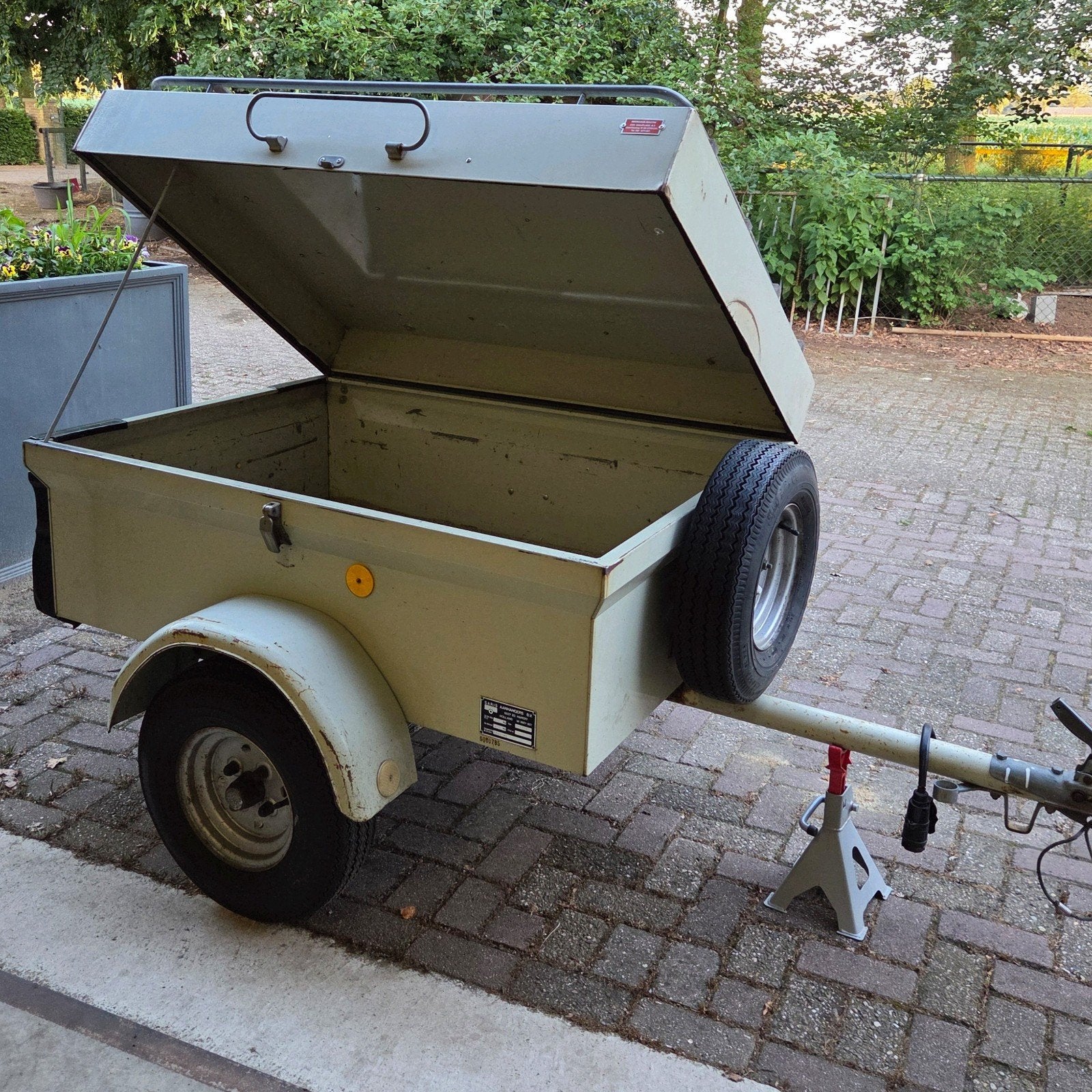 Vakantie Bagagewagen, Ophalen, Gebruikt