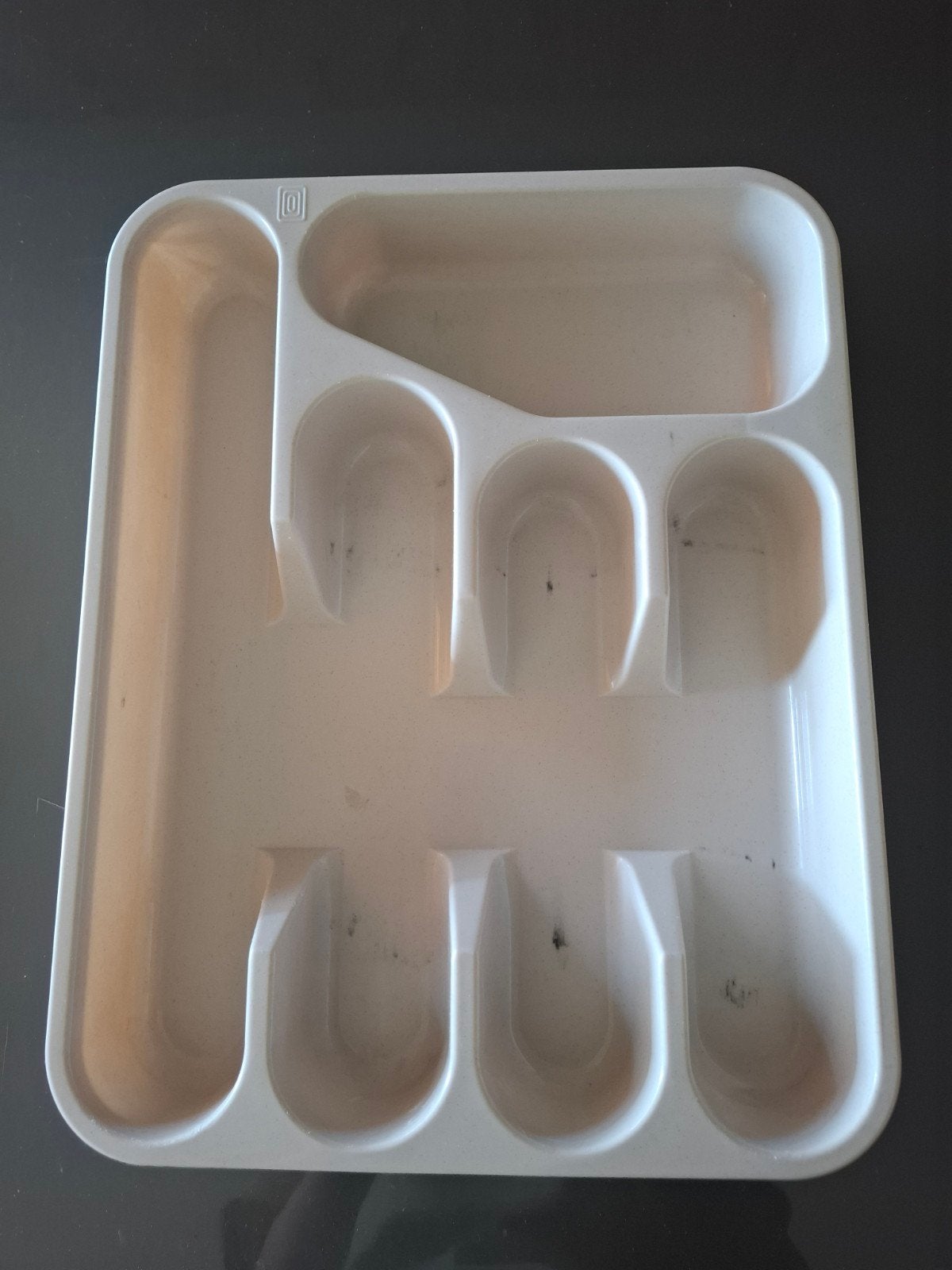 Curver bestekbak, Beige, Ophalen of Verzenden, Overige materialen, Overige merken
