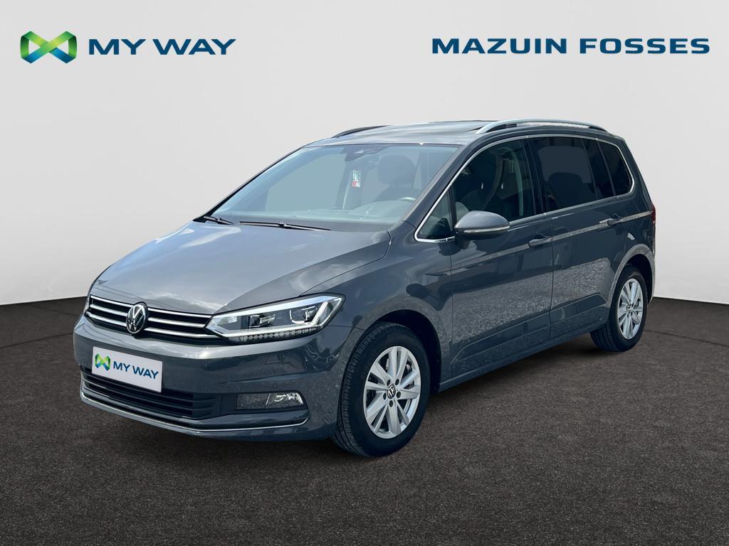 Volkswagen Touran Touran 1.5 TSI Highline Business Premium O, Auto's, Monovolume, Zilver of Grijs, https://public.car-pass.be/vhr/8232228b-4494-4662-8aa9-efdc0ccb1556
