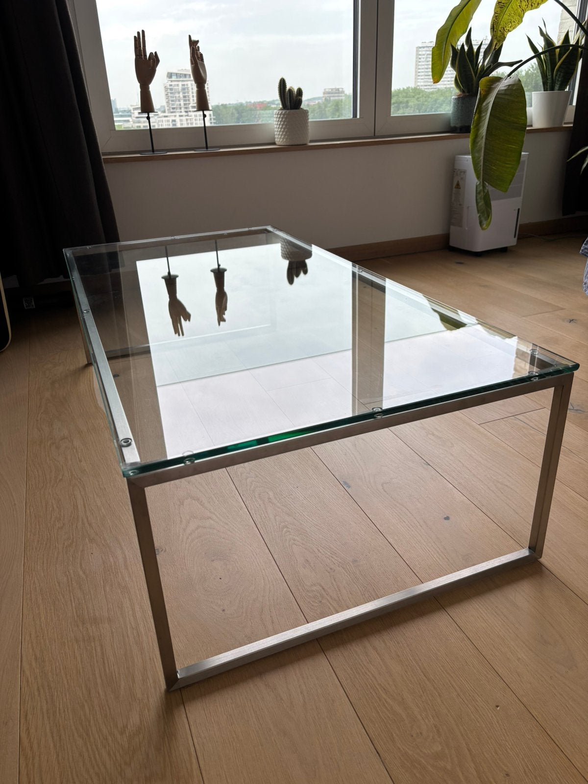 Table basse en verre Bolia, Enlèvement, Comme neuf