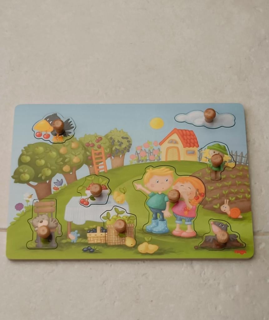 Haba houten puzzel, Ophalen of Verzenden