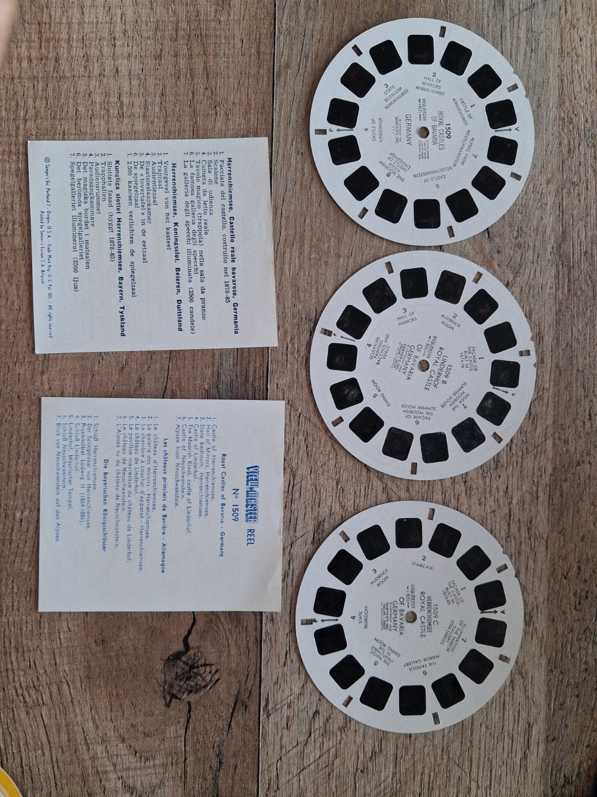 viewmaster : germany, royal castle of bavaria, Verzamelen, Verzenden