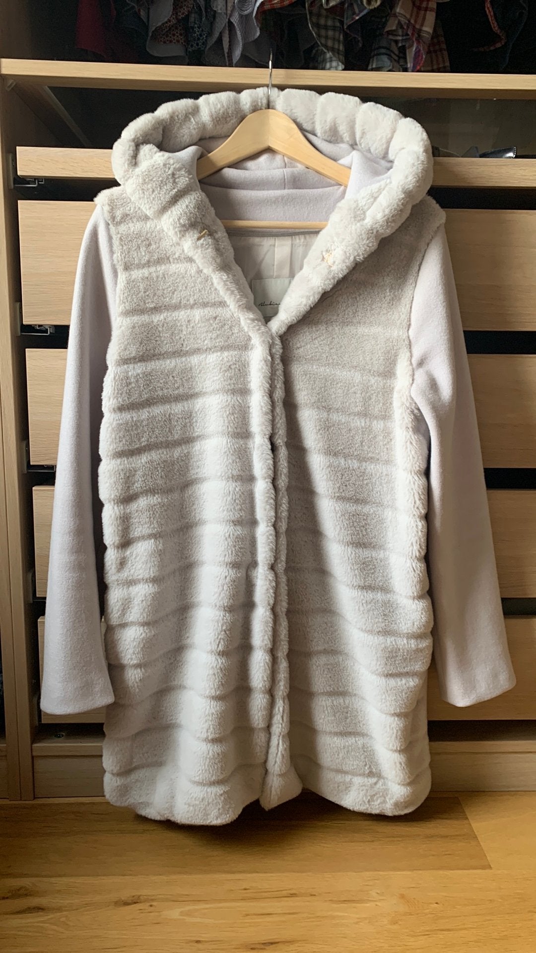 Jas Blubianco Milano, maat IT44 (valt klein), perf st, Kleding | Dames, Ophalen of Verzenden, Zo goed als nieuw, Maat 42/44 (L)