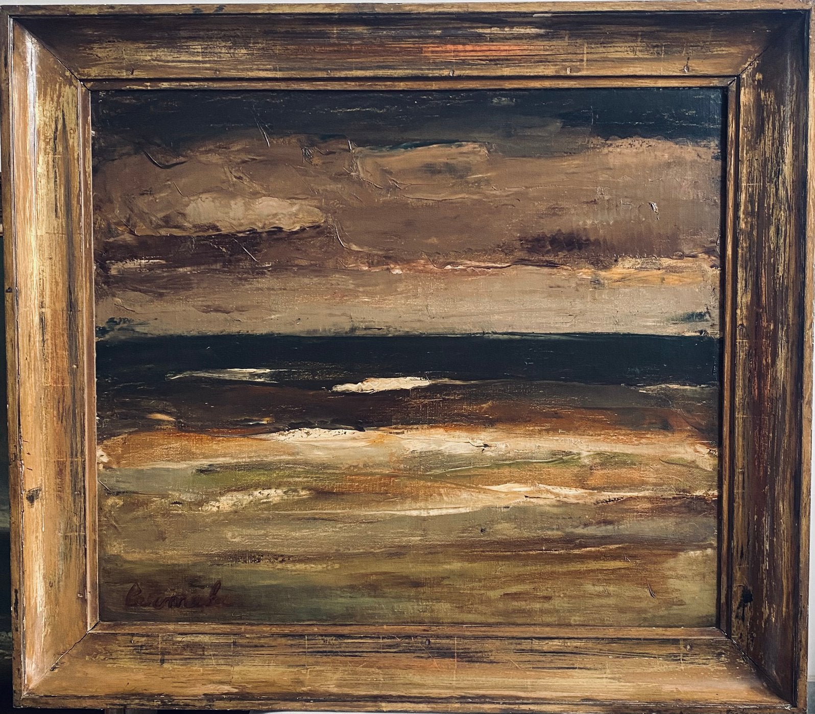 Avond op zee Permeke, Antiek en Kunst, Ophalen of Verzenden