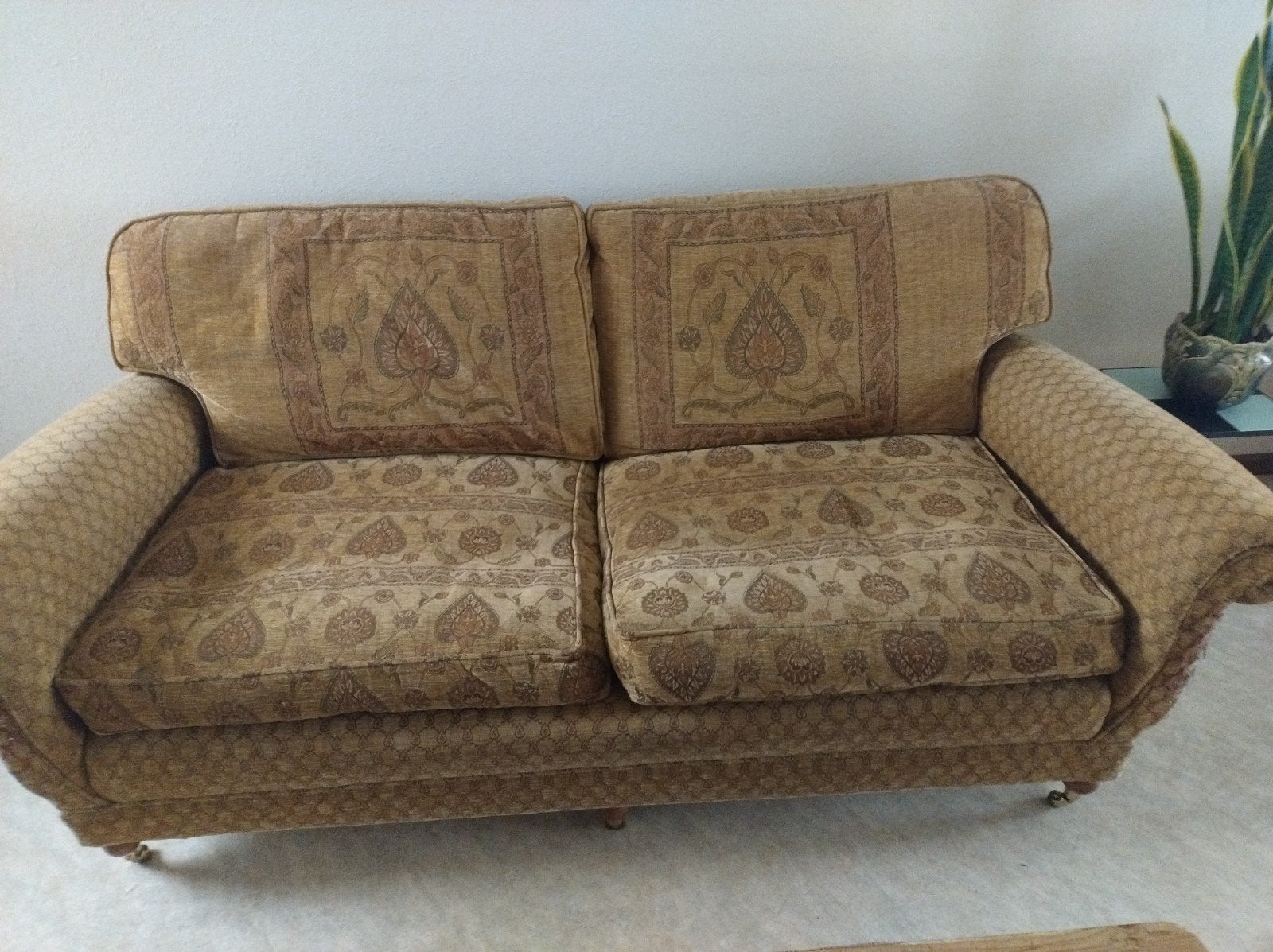 zetel 2 zit, Huis en Inrichting, Ophalen, Gebruikt, 100 tot 125 cm, Tweepersoons