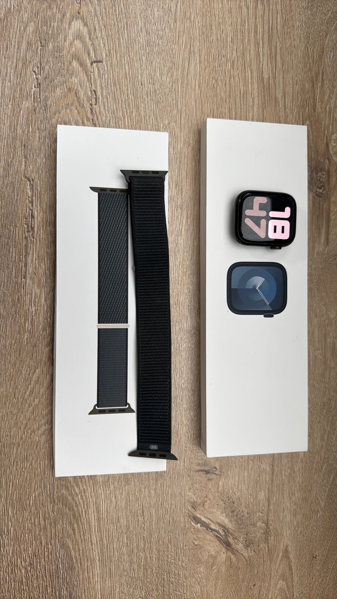 Apple watch serie 7 45mm, Handtassen en Accessoires, Ophalen of Verzenden, Waterdicht, IOS