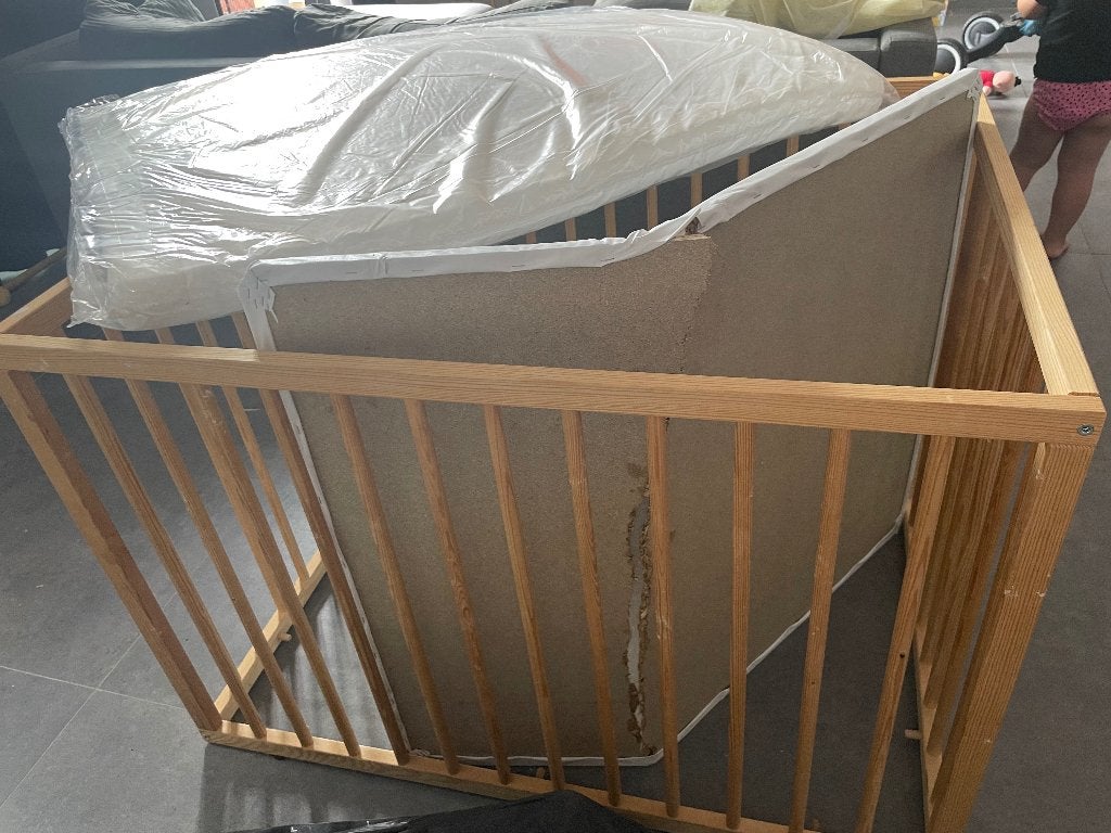 Caja de bebé, Kinderen en Baby's, Babyparken, Ophalen, Gebruikt, Vierkant