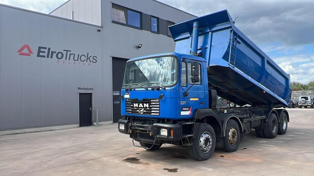 MAN 35.343 (BIG AXLE / STRONG TIPPER / BENNE ROBUSTE / GRAND, Euro 2, Achat, Entreprise, Boîte manuelle