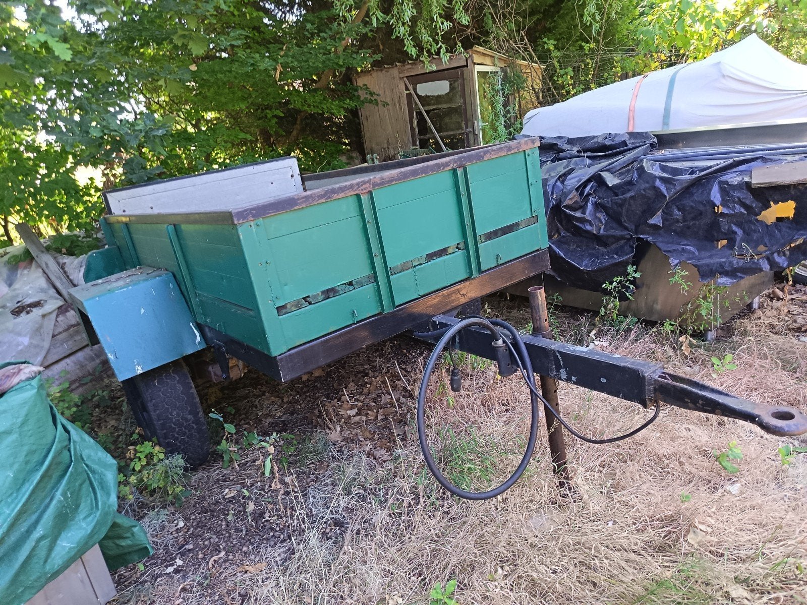 remorque basculante pour tracteur, Jardin & Terrasse, Enlèvement ou Envoi