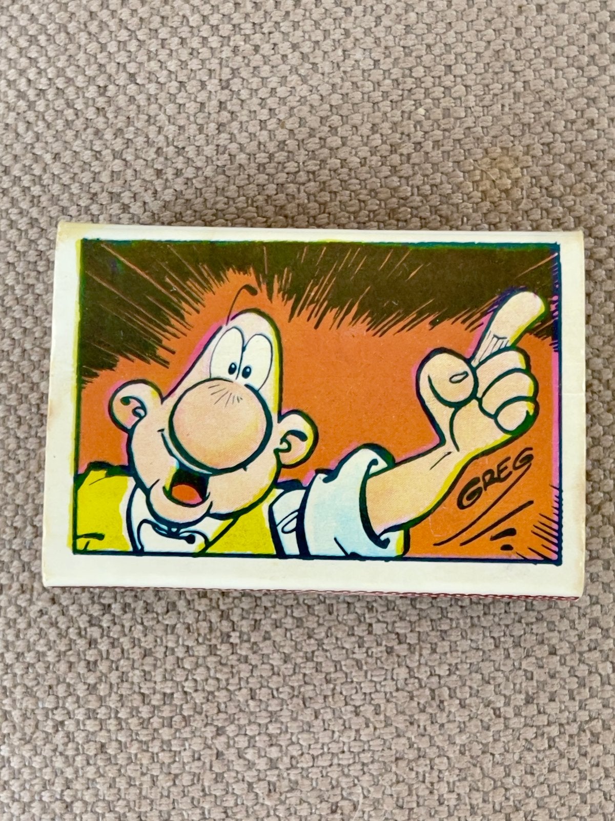 Matchbox striptekeningen DARGAUX n•9 in zeer goede staat, Verzamelen, Ophalen, Gebruikt