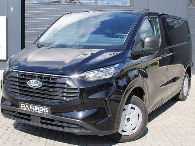 Ford Transit Custom 2.0 TDCi L1H1 Trend S/S Trend, Auto's, Zwart, Zwart, 108 pk, Ford