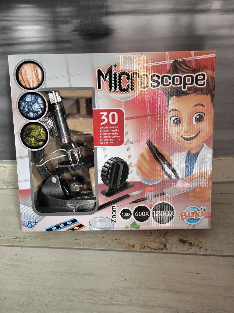 NIEUW: Buki-microscoop - 30 ervaringen gedurende 8 jaar, Antiek en Kunst, Ophalen