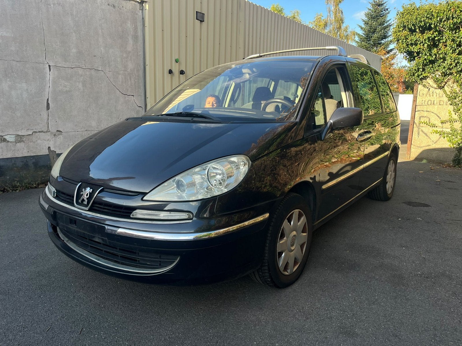 Peugoet 807 , 7 zitplaatsen  - Diesel, Auto's, Elektrische buitenspiegels, Zwart, Bedrijf, 5 deurs