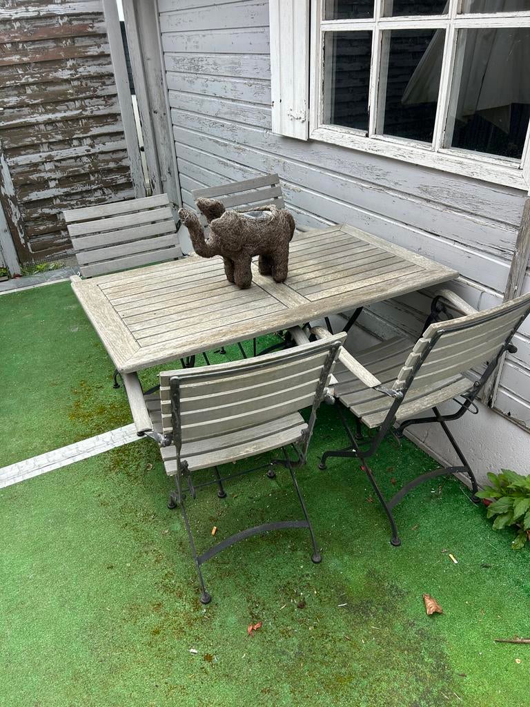 Tuin tafel, Ophalen, Zo goed als nieuw