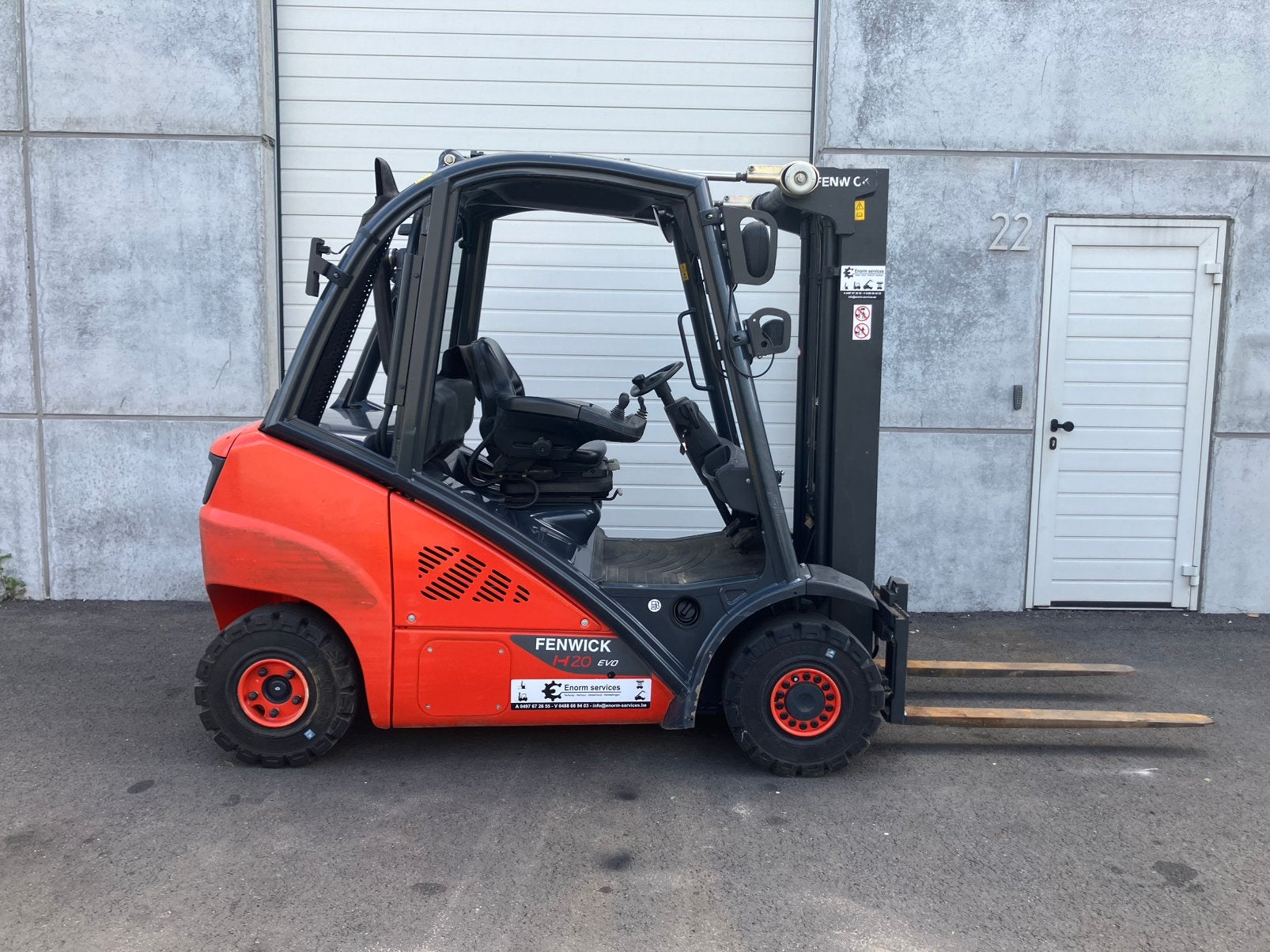 Heftruck Linde H20D-02/600 EVO 2Ton Diesel MET GARANTIE, Zakelijke goederen, Ophalen of Verzenden