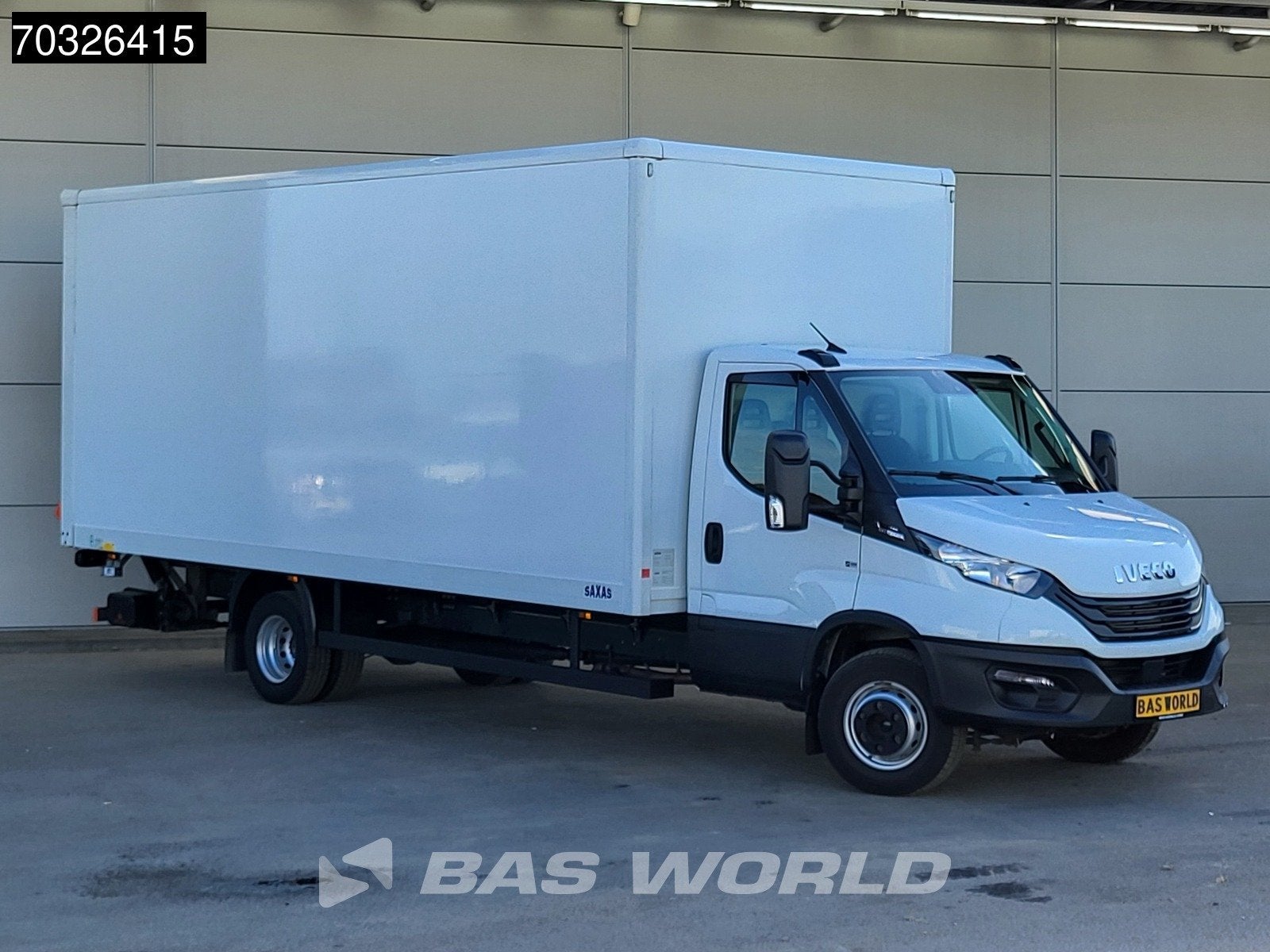 Iveco Daily 70C18 3.0L Automaat 1000KG Laadklep Luchtvering, Automaat, Stof, Gebruikt, Euro 6