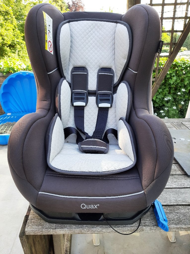 kinderautostoel Quax, Kinderen en Baby's, Autostoeltjes, Ophalen, Autogordel, Verstelbare rugleuning, Zo goed als nieuw
