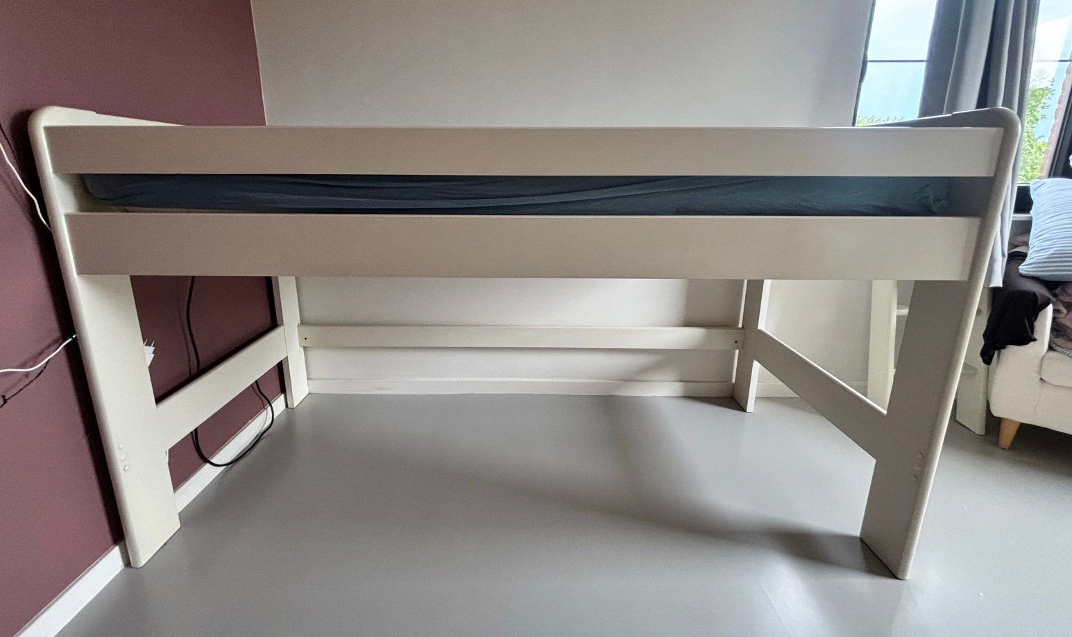 Hoogslaper, Kinderen en Baby's, Kinderkamer | Stapelbedden en Hoogslapers, Ophalen, Gebruikt, Hoogslaper