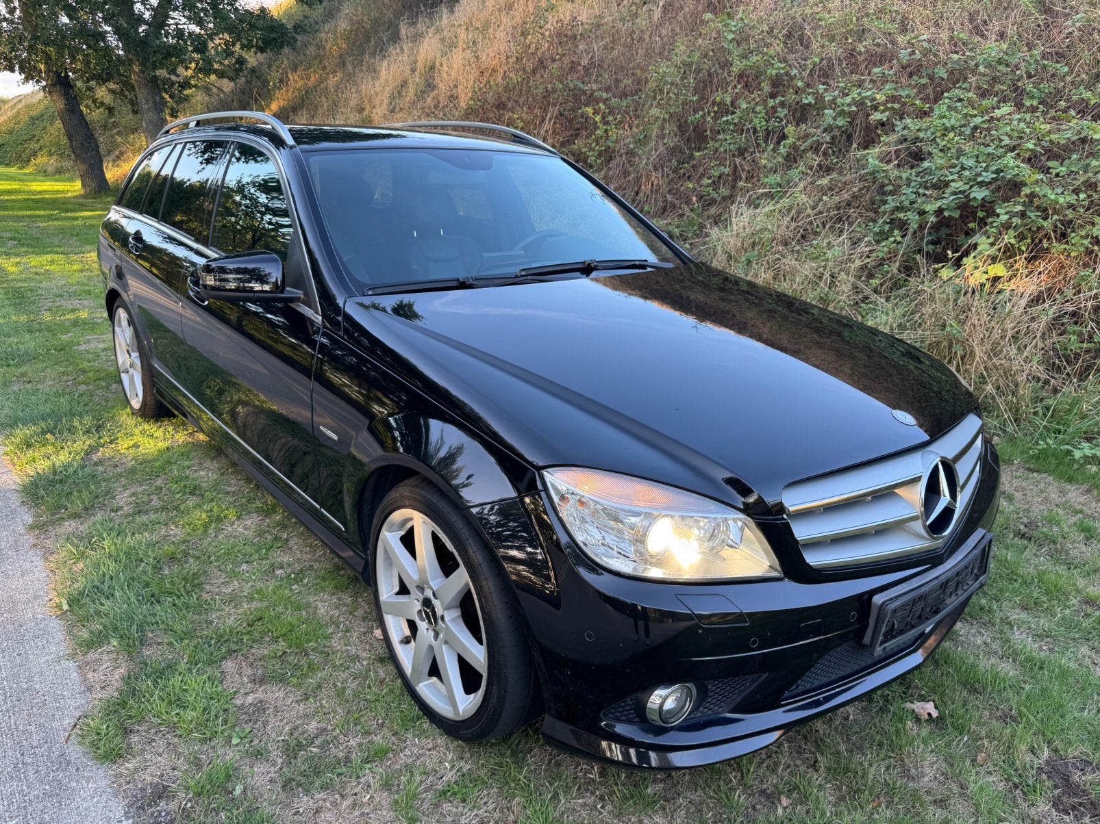 Mercedes-Benz C200 CDI AMG Pakket, Dealer onderhouden, Zwart, 4 cilinders, Zwart