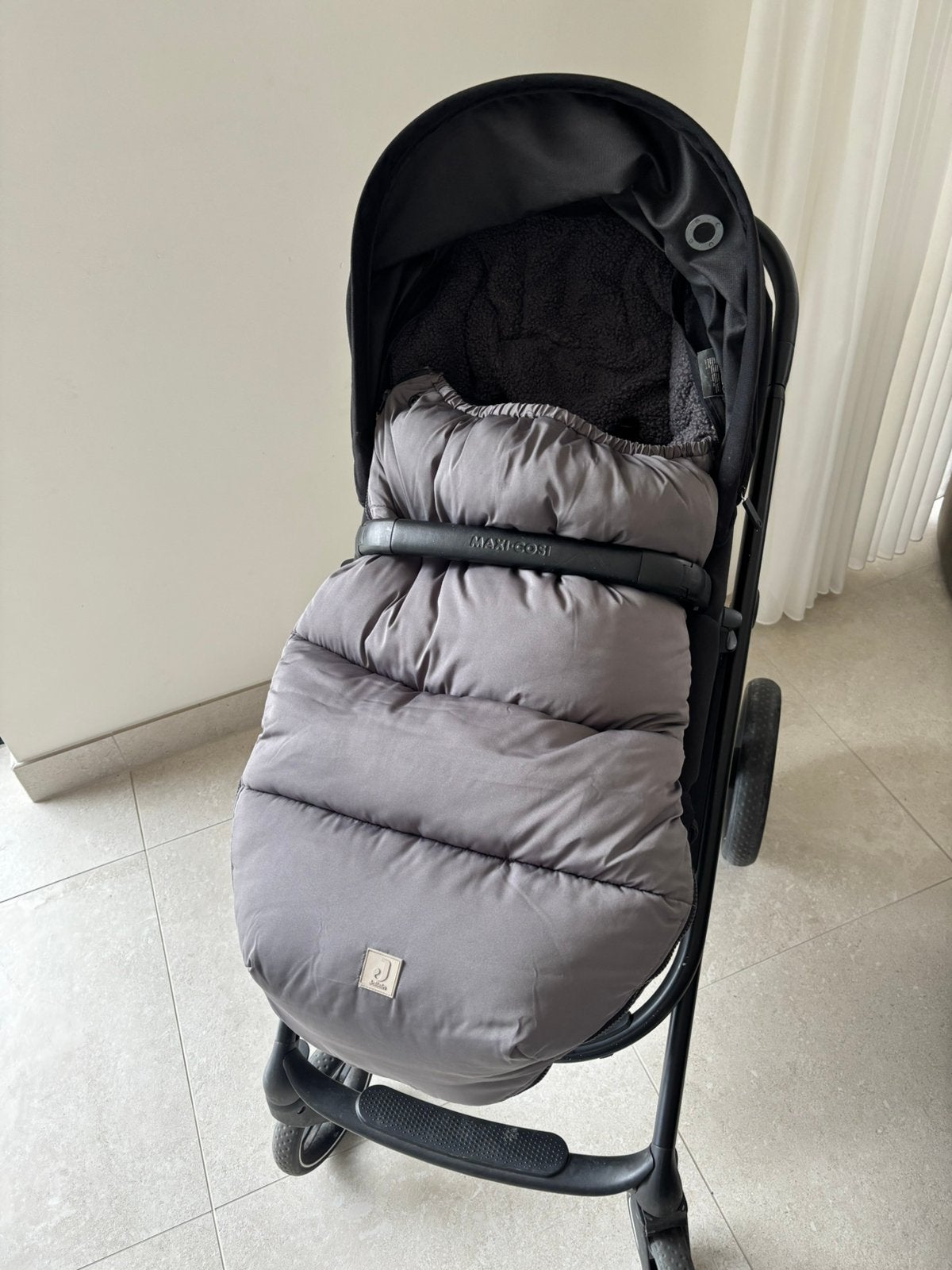 Voetenzak buggy - JOLEIN - Teddystof, Ophalen of Verzenden, Zo goed als nieuw, Voetenzak
