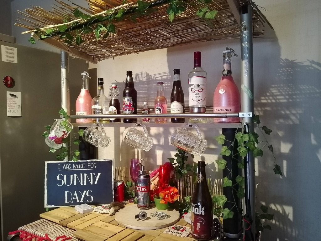 Kleine toog-bar, Ophalen, Gebruikt