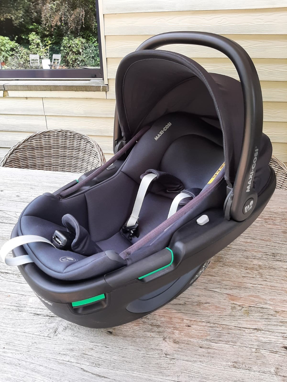 Siège d'auto Maxi-Cosi Coral 360 i-Size Essential Graphite, Enlèvement, Comme neuf, Maxi-Cosi, Isofix