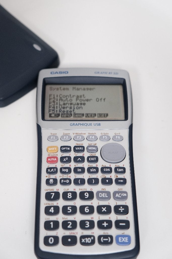 Casio Graph 85 SD getest en werkend, Diversen, Ophalen of Verzenden, Grafische rekenmachine, Zo goed als nieuw