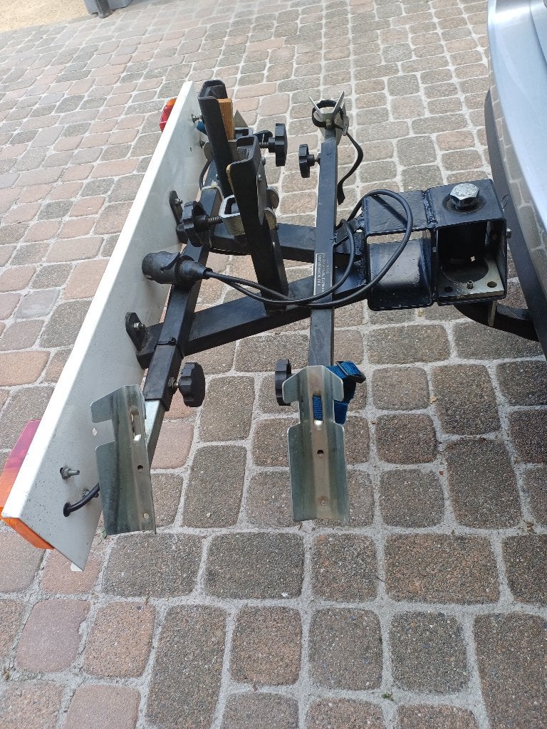 Fietsdrager, Auto diversen, Fietsendragers, Ophalen, 2 fietsen, Gebruikt, Trekhaakdrager