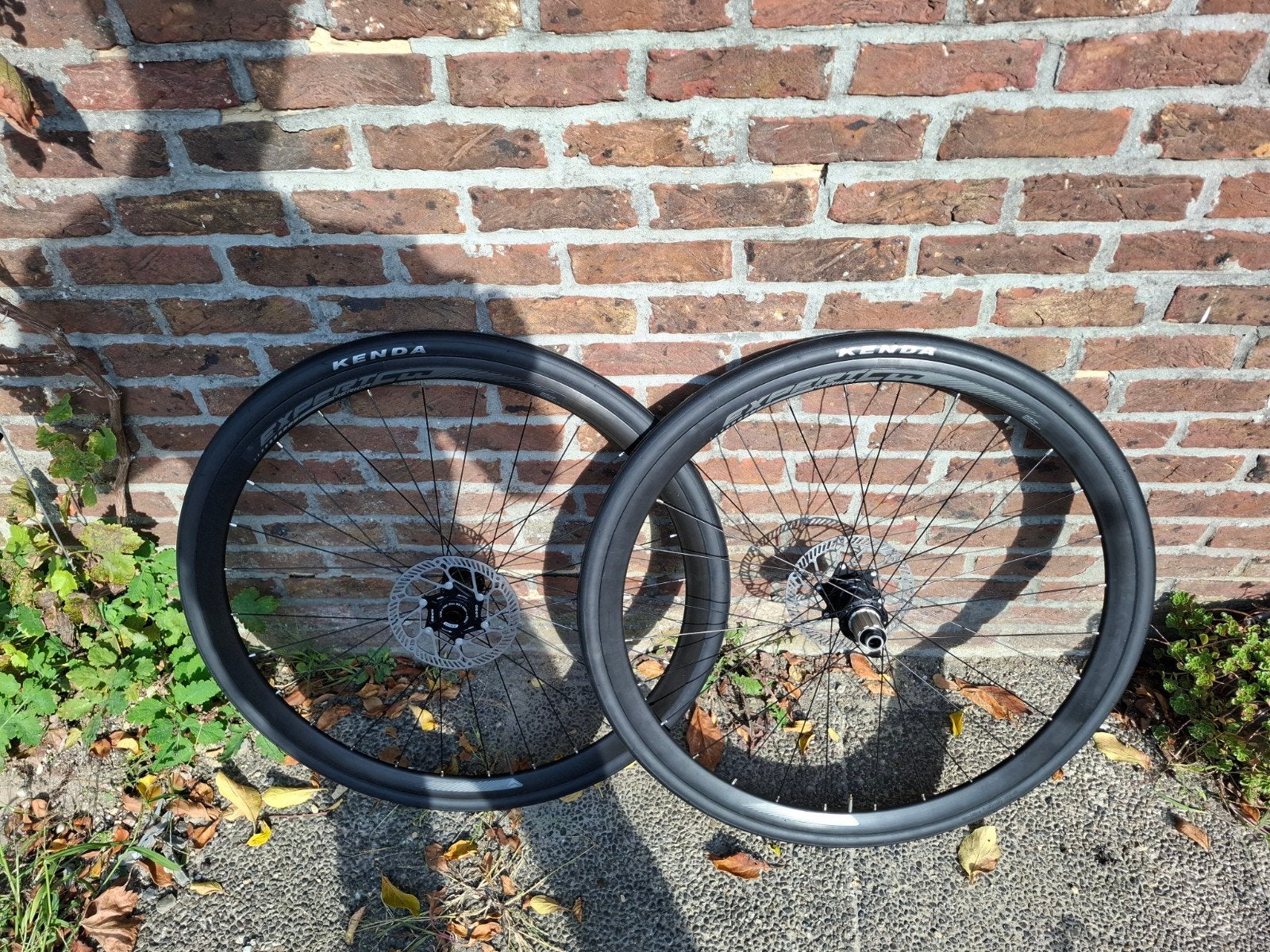 set wielen voor koersfiets met schijven en banden, Fietsen en Brommers, Ophalen, Band, Nieuw, Merida expert cw