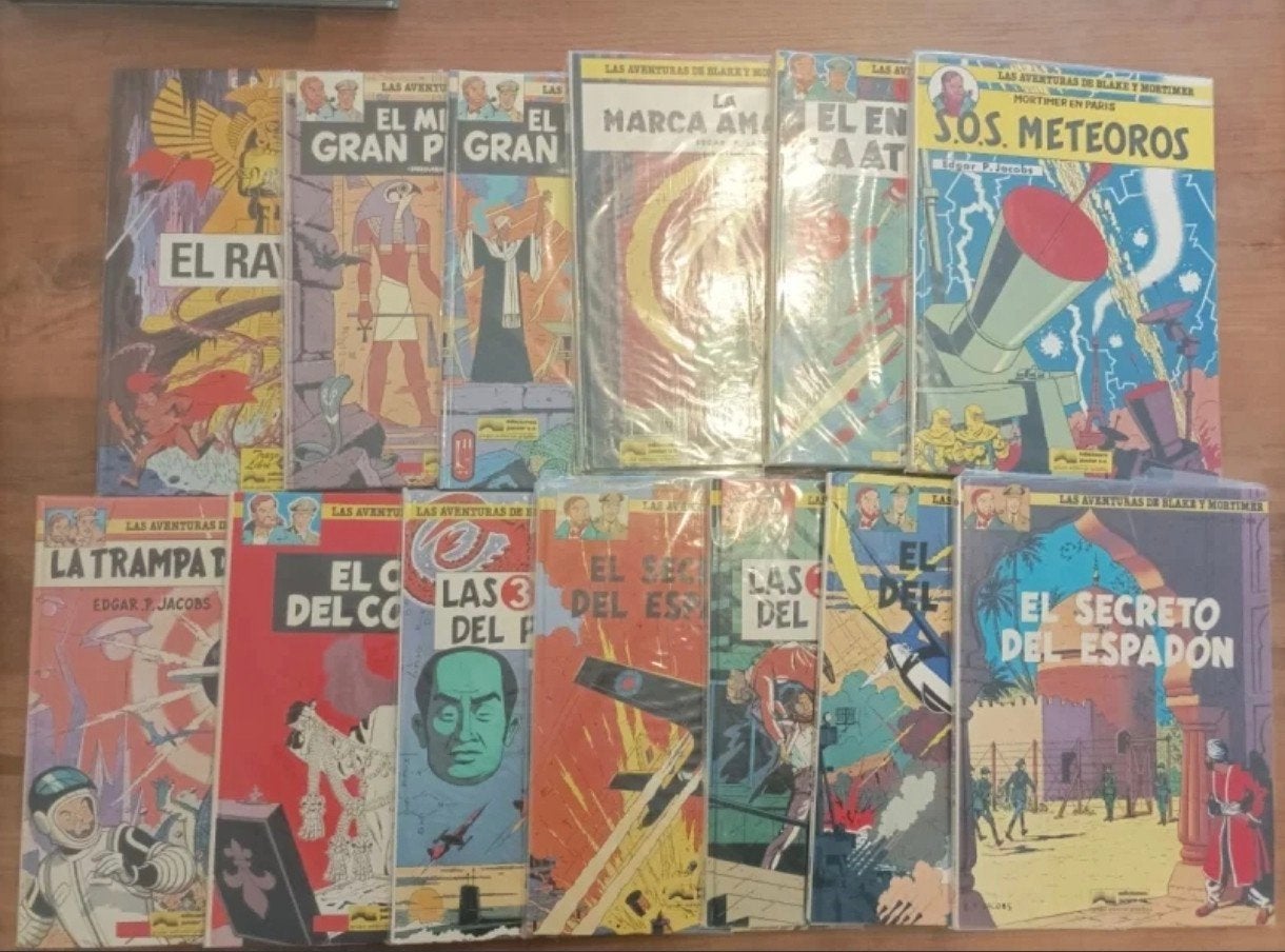 Blake et Mortimer EO Espagne, Enlèvement ou Envoi